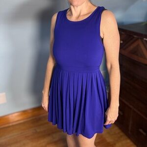 Blue Sleeveless Dress